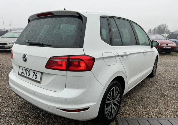 Volkswagen Golf Sportsvan cena 49900 przebieg: 192000, rok produkcji 2017 z Lębork małe 466